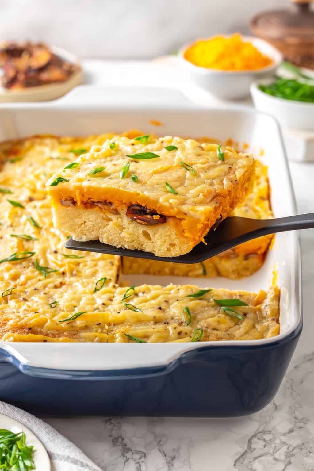 Cheesy Biscuits and Gravy Casserole Jessica in the Kitchen