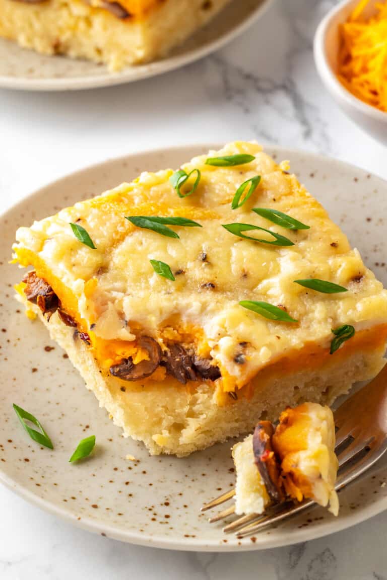 Cheesy Biscuits and Gravy Casserole Jessica in the Kitchen