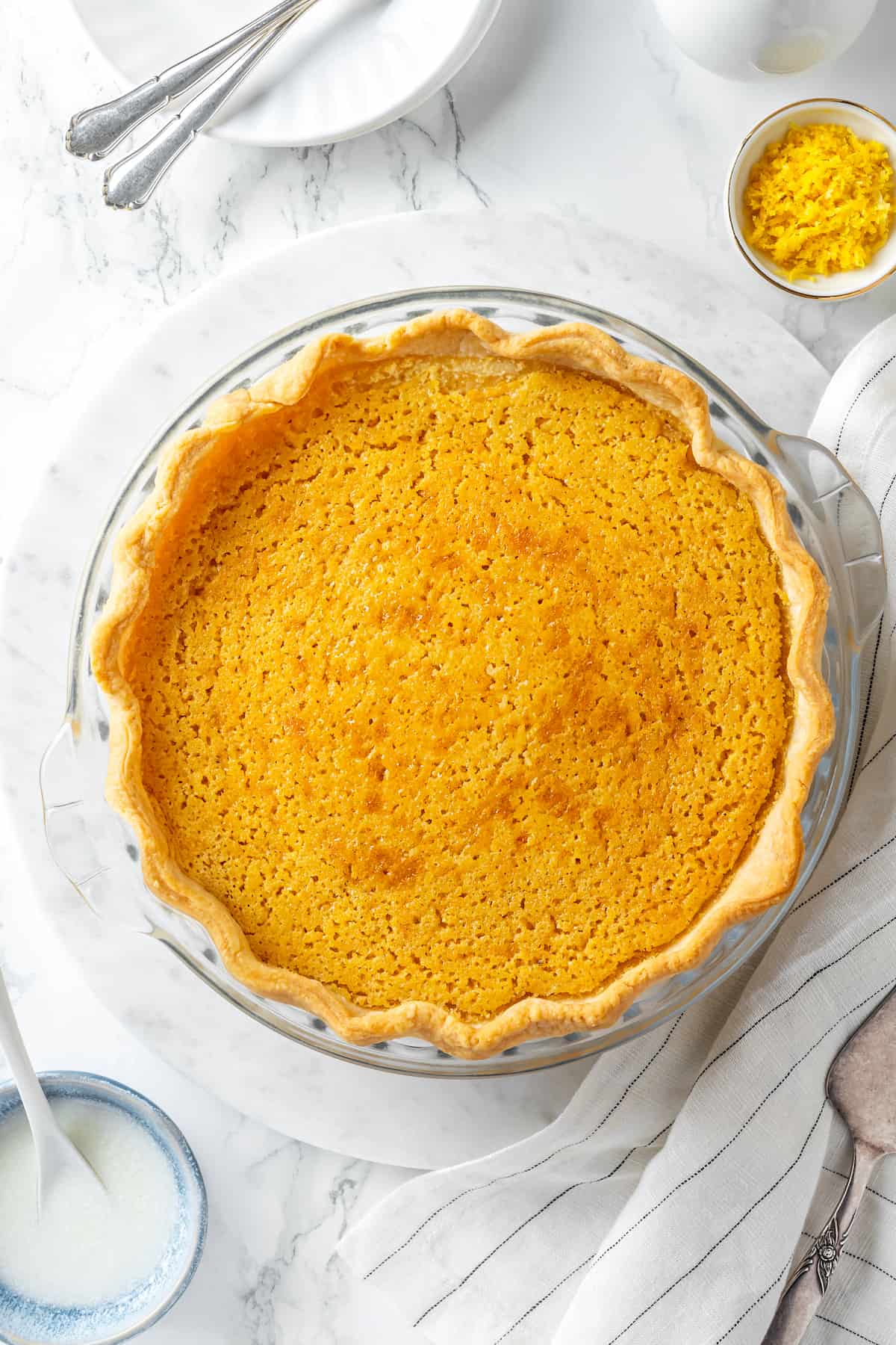 Southern Buttermilk Pie Jessica in the Kitchen