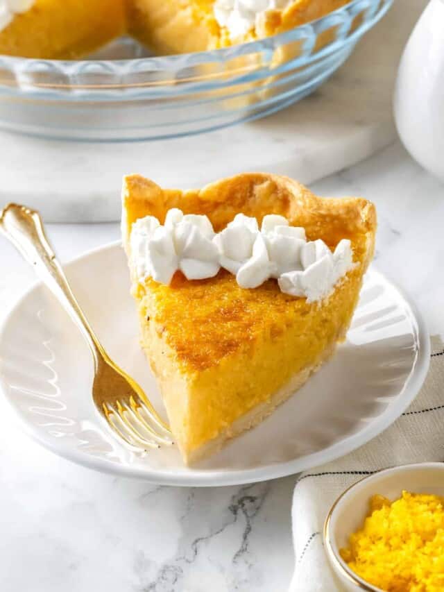 Buttermilk Pie Jessica in the Kitchen