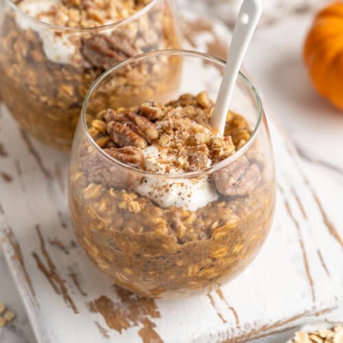 Pumpkin Overnight Oats - Lexi's Clean Kitchen