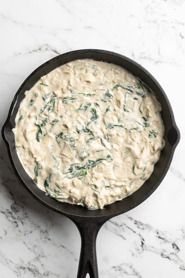 Vegan Spinach Artichoke Dip | Jessica in the Kitchen