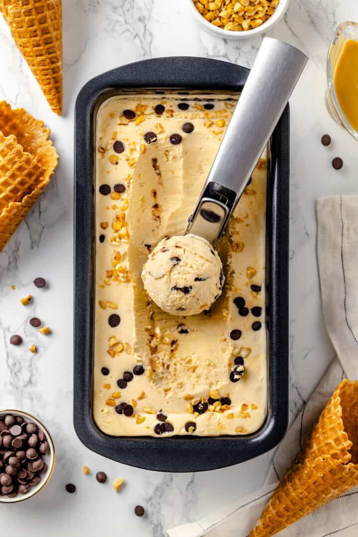 Easy Peanut Butter Ice Cream | Jessica in the Kitchen