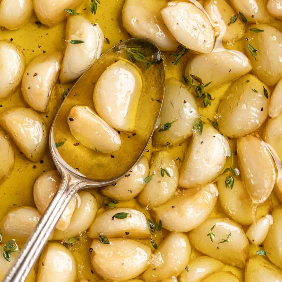 Easy Garlic Confit Jessica in the Kitchen