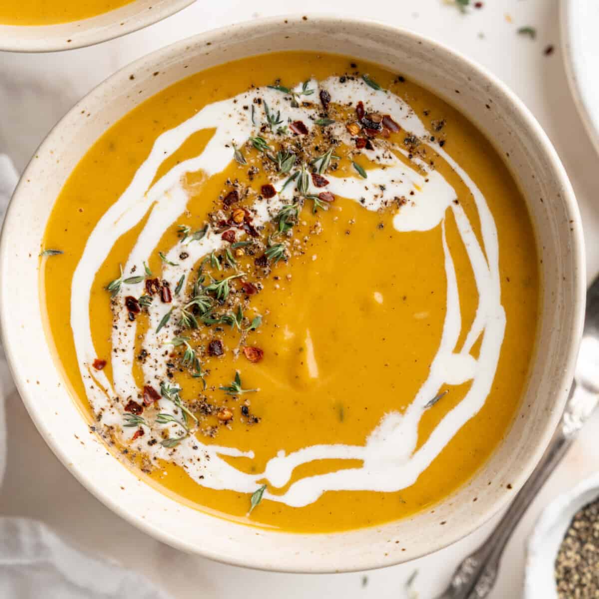 Creamy Butternut Squash Soup | Jessica in the Kitchen