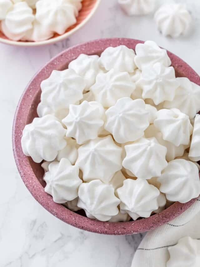 Aquafaba Meringue Jessica in the Kitchen
