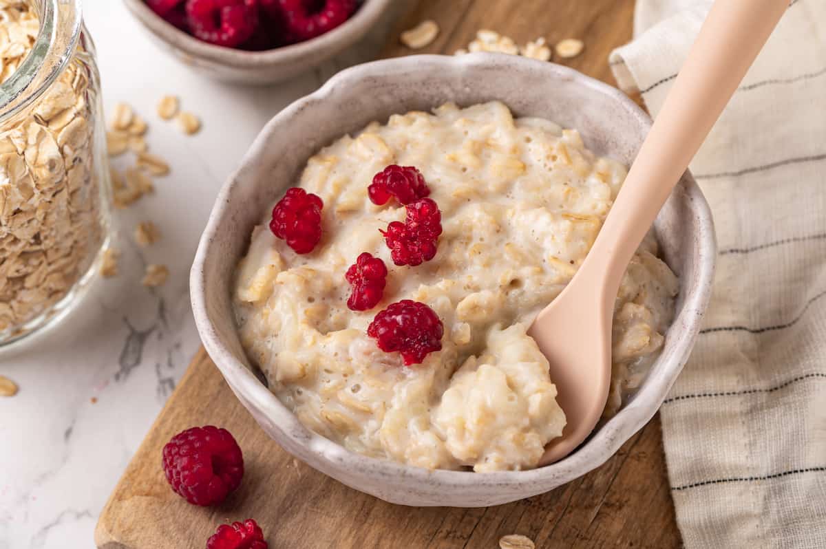 Baby Oatmeal Jessica in the Kitchen
