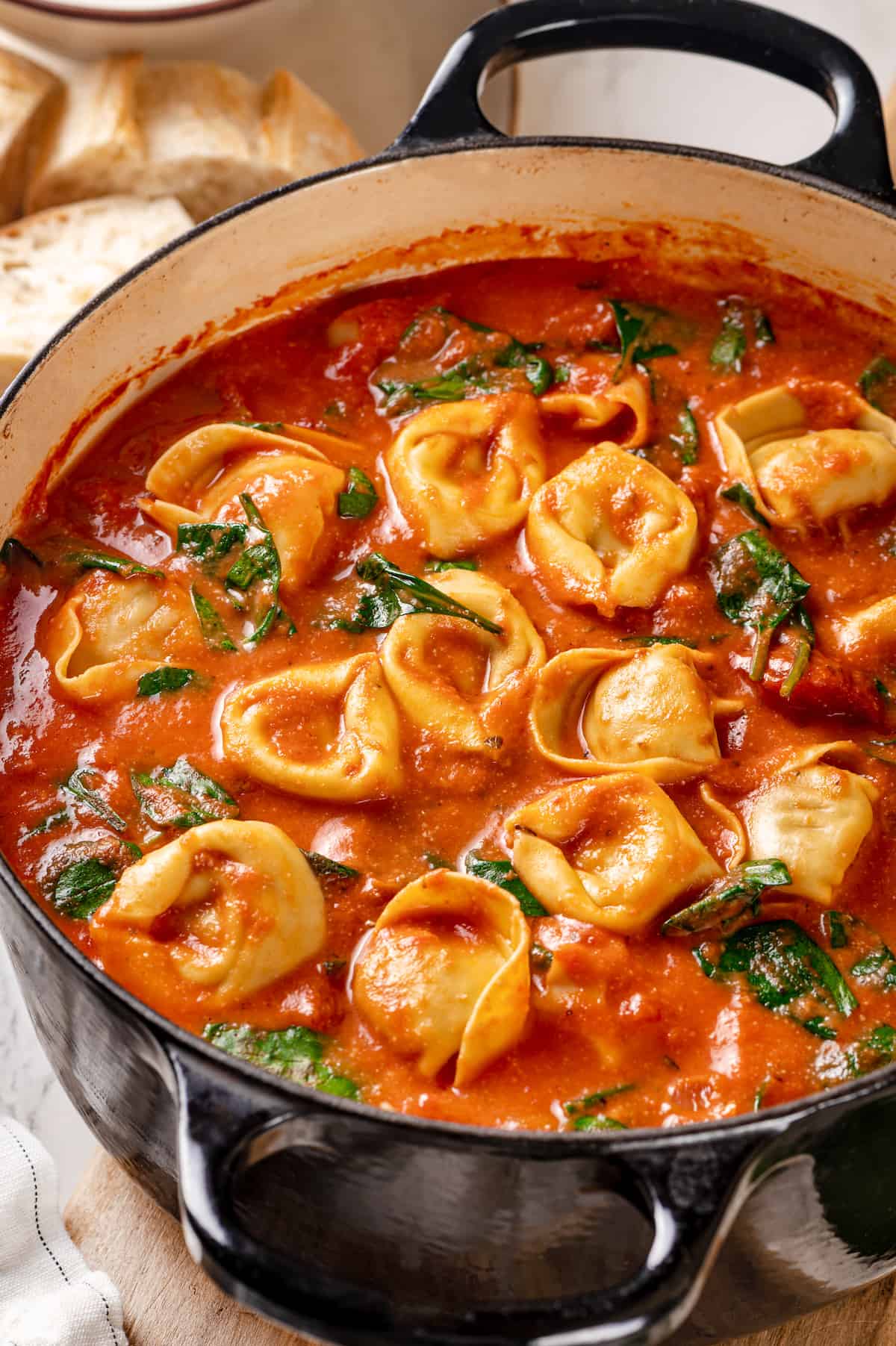 Tomato Tortellini Soup