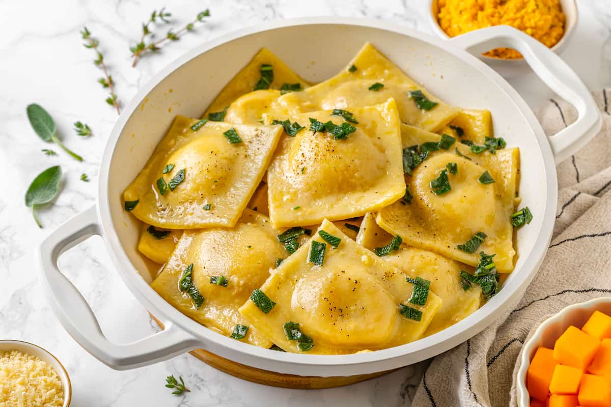 Butternut Squash Ravioli | Jessica in the Kitchen