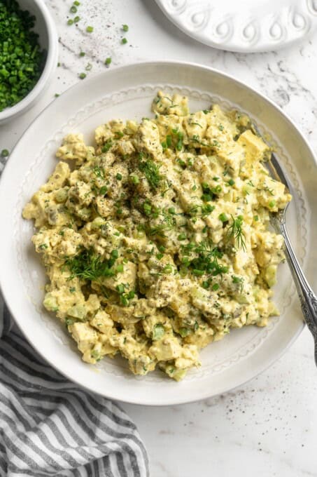 Tofu Egg Salad | Jessica in the Kitchen