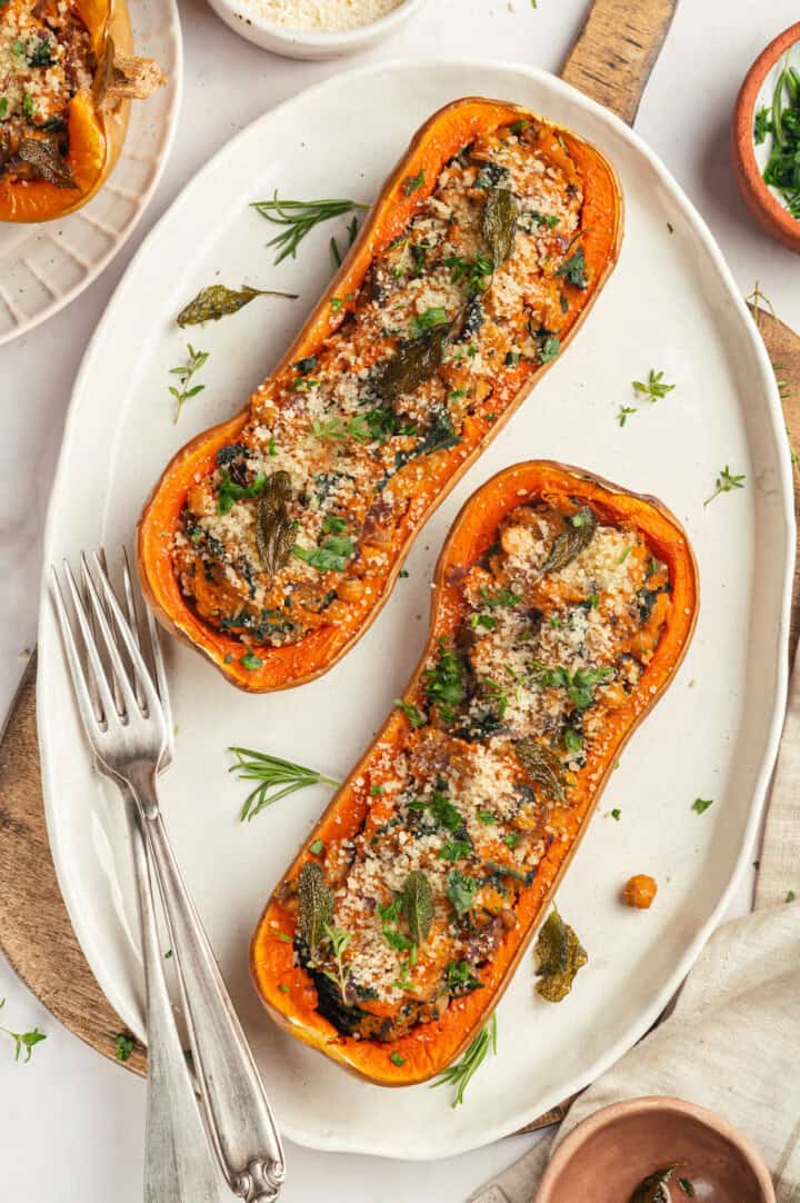 Stuffed Butternut Squash | Jessica in the Kitchen