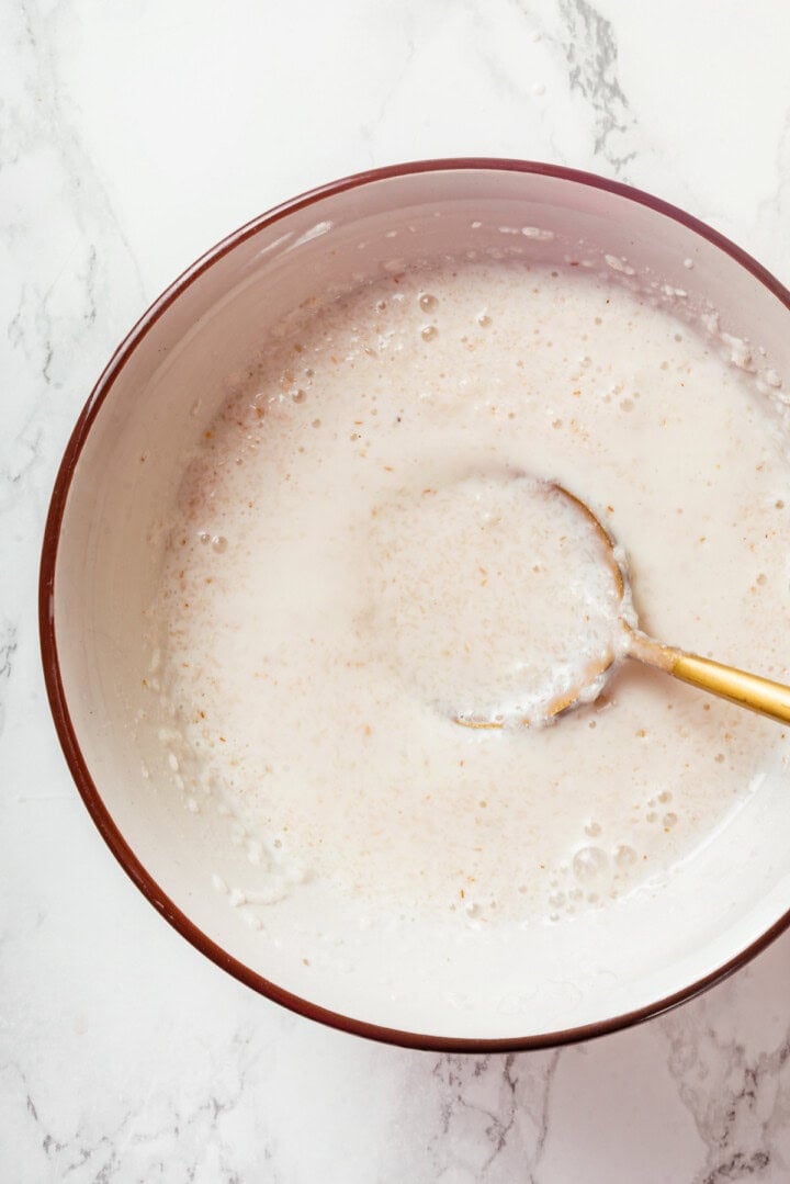 Psyllium mixture for making naan