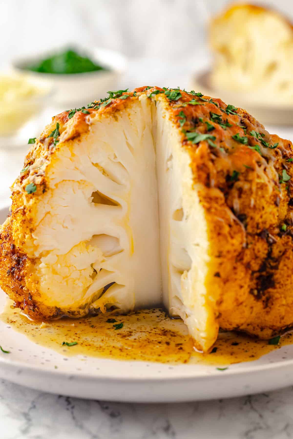 Whole Roasted Cauliflower