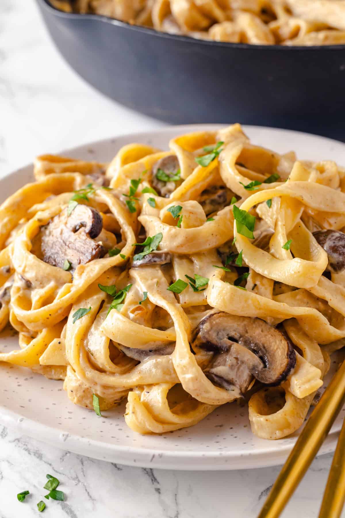 Mushroom Stroganoff