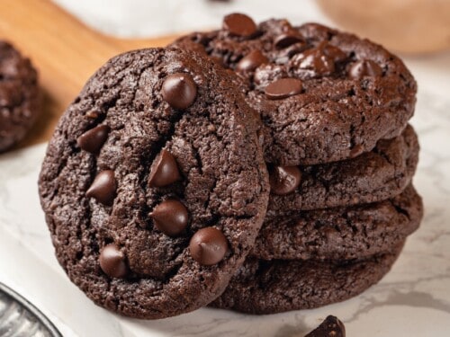 Double Chocolate Chunk Cookies | Jessica in the Kitchen