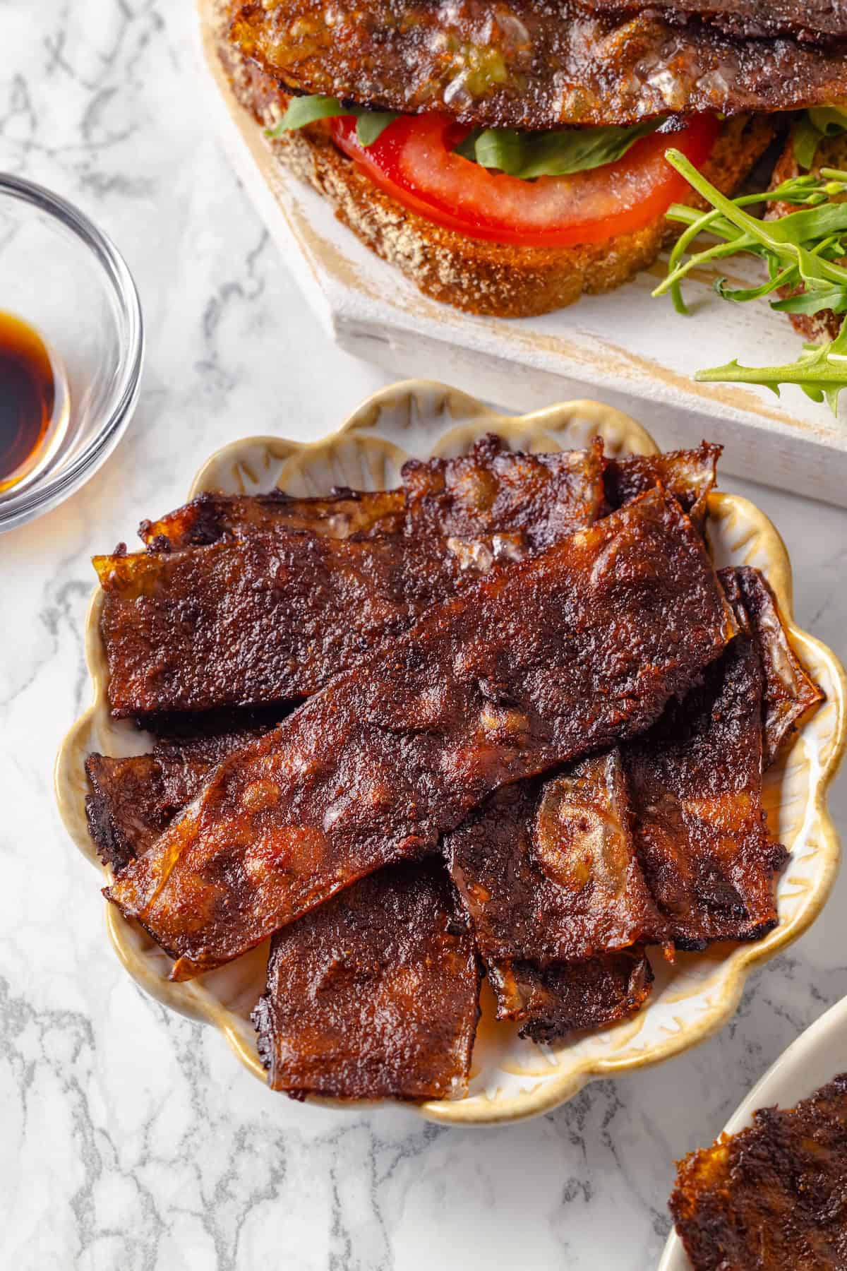 Vegan Rice Paper Bacon