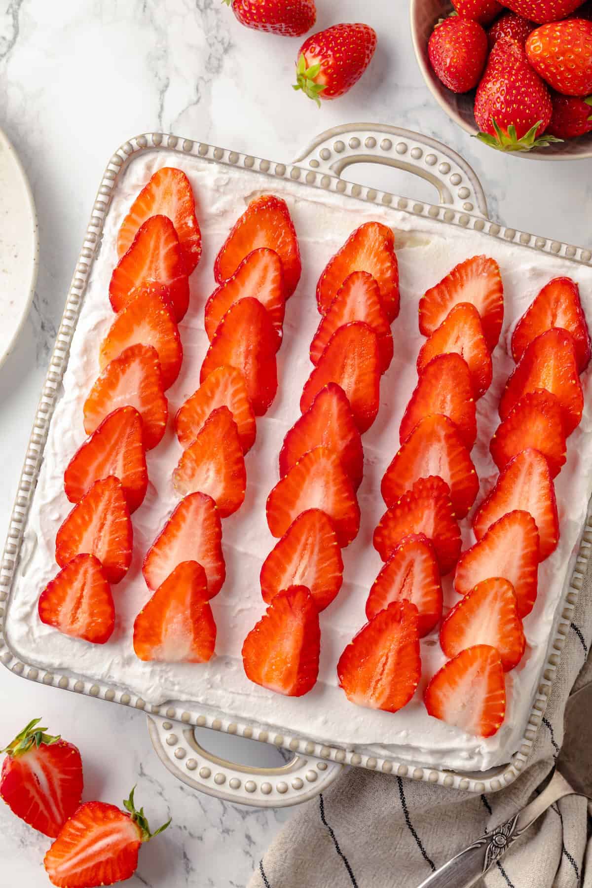 Strawberry Icebox Cake