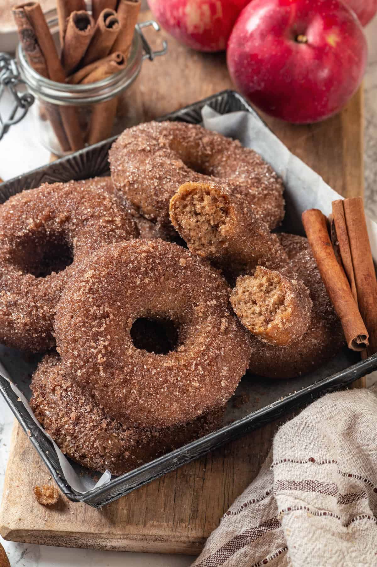 Baked Apple Cider Donuts