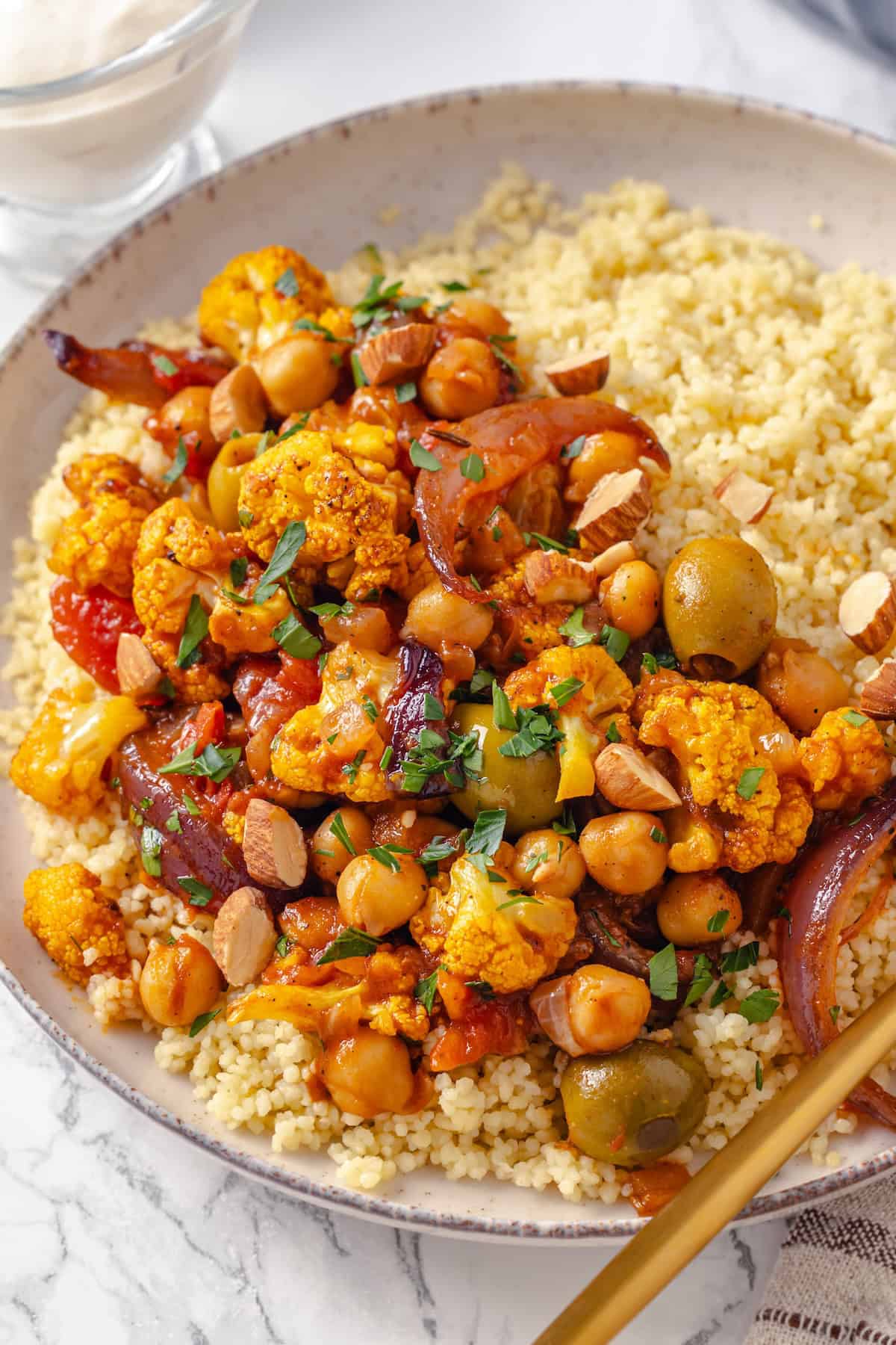 Vegan Cauliflower Tagine With Chickpeas