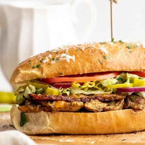 【 sandwich 】 Vegan Grinder Sandwich | Jessica in the Kitchen