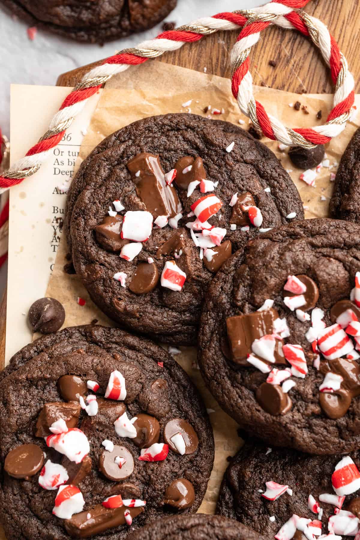 Peppermint Chocolate Cookies