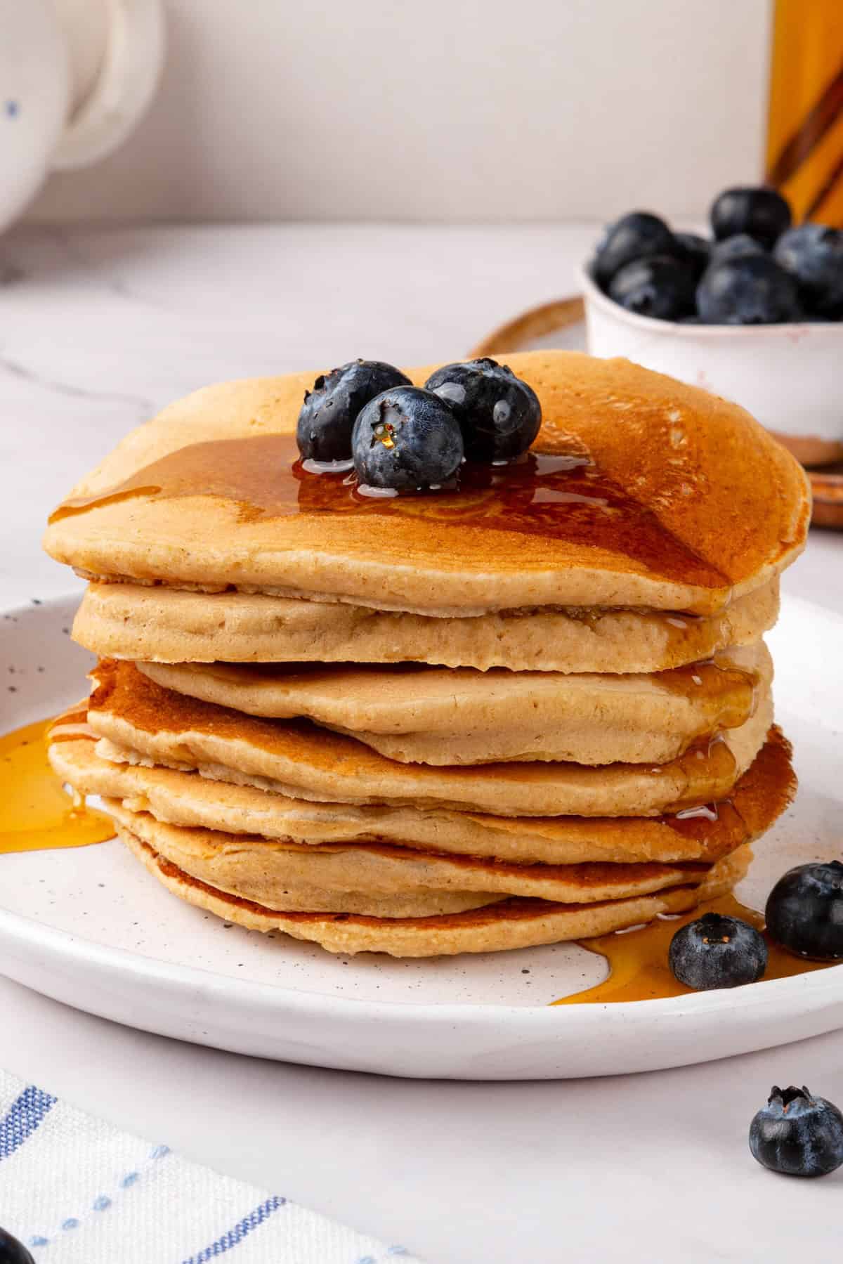 Oat Flour Pancakes