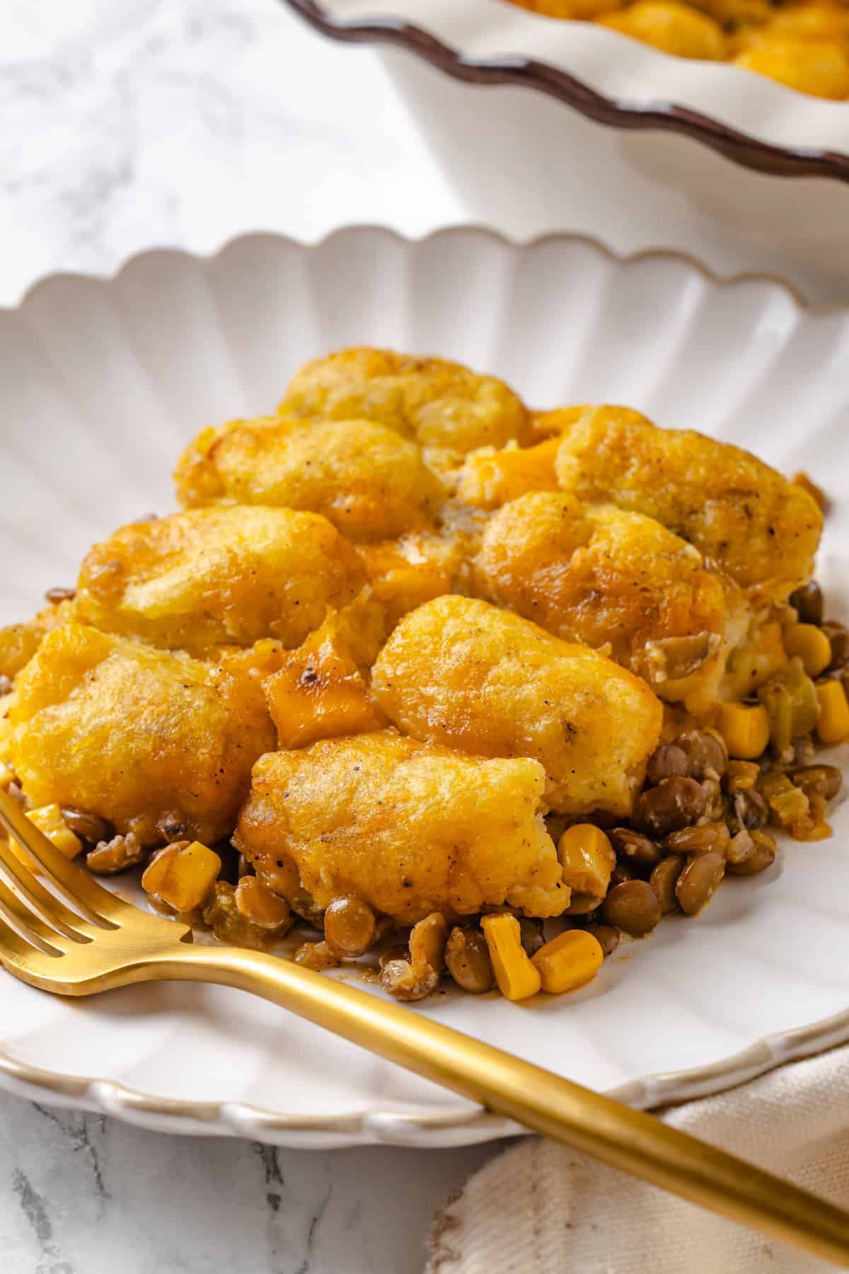 Vegan Tater Tot Casserole