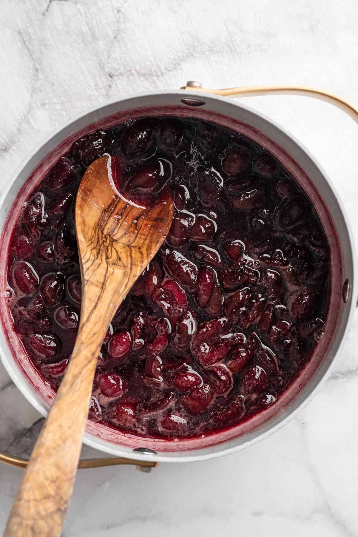 Cherry Coffee Syrup | Jessica in the Kitchen