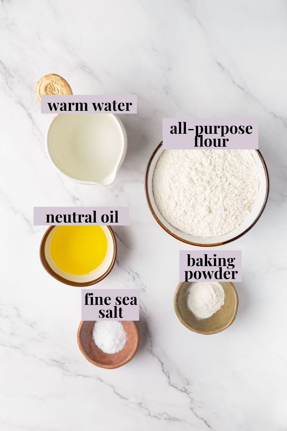 Perfectly soft and chewy, these homemade vegan flour tortillas puff up beautifully in the pan and are ideal for your next burrito. Labeled ingredients for homemade flour tortillas.