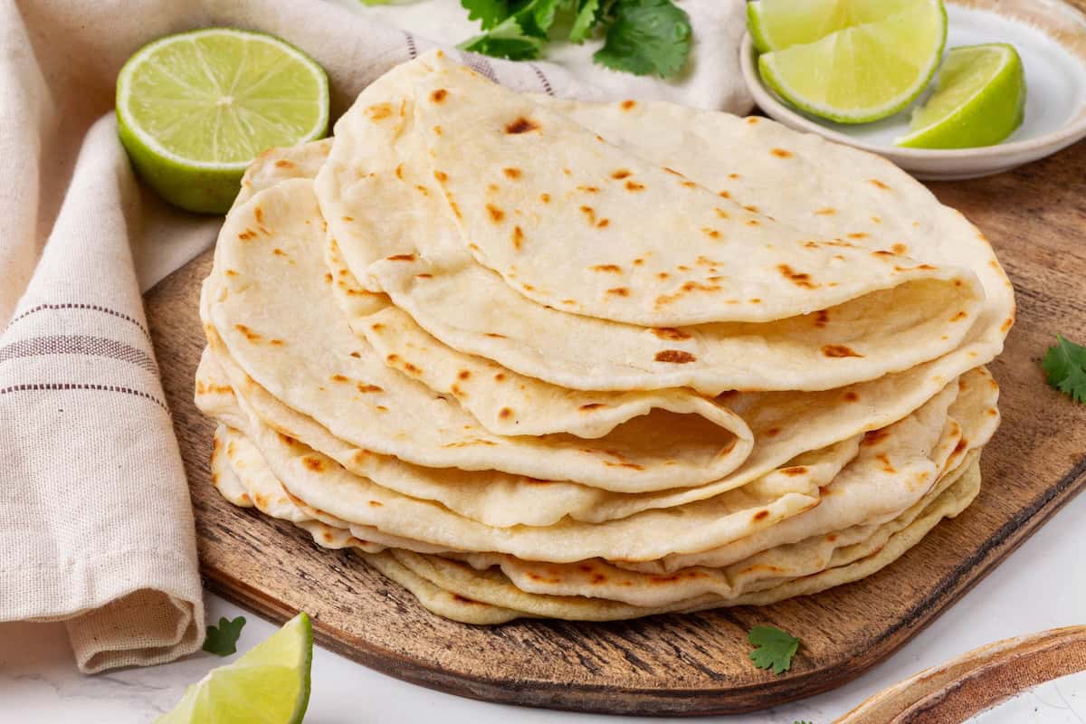 Vegan Flour Tortillas