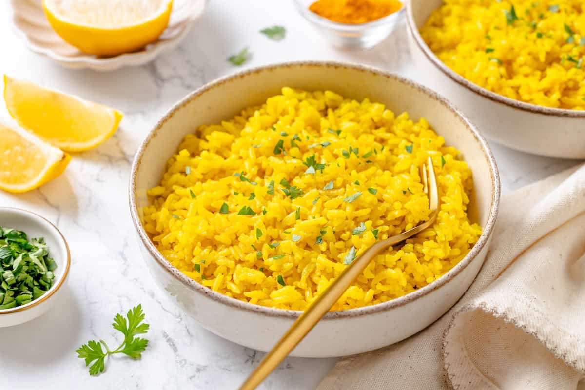 Fluffy Yellow Rice